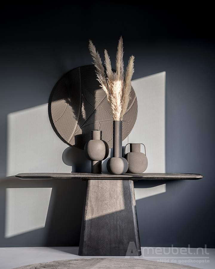 Wandtafel Aron - Zwart - 95768