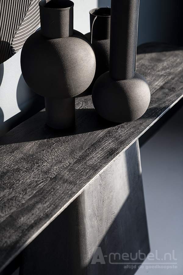 Wandtafel Aron - Zwart - 95768