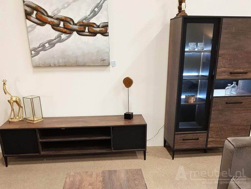 Woonkamerset Pieterburen Donker Hout