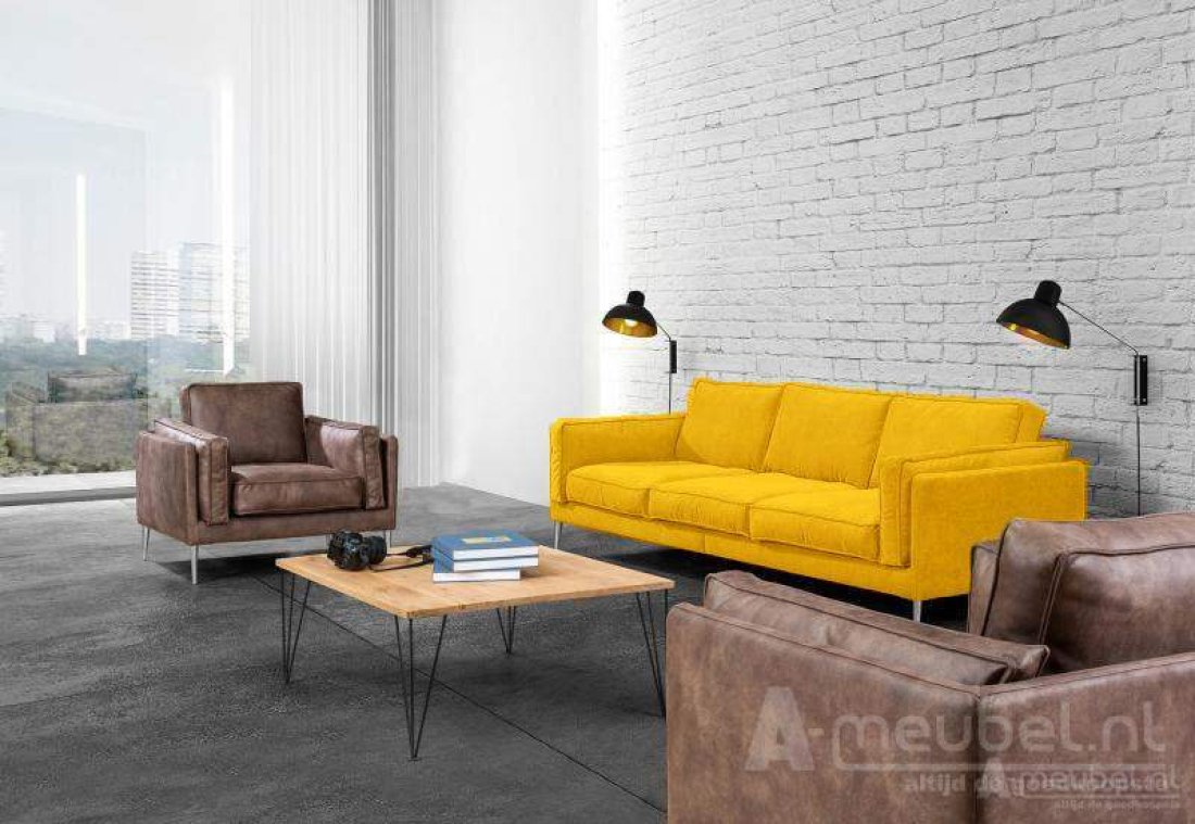 Alverna Bankstel Geel – A-meubel