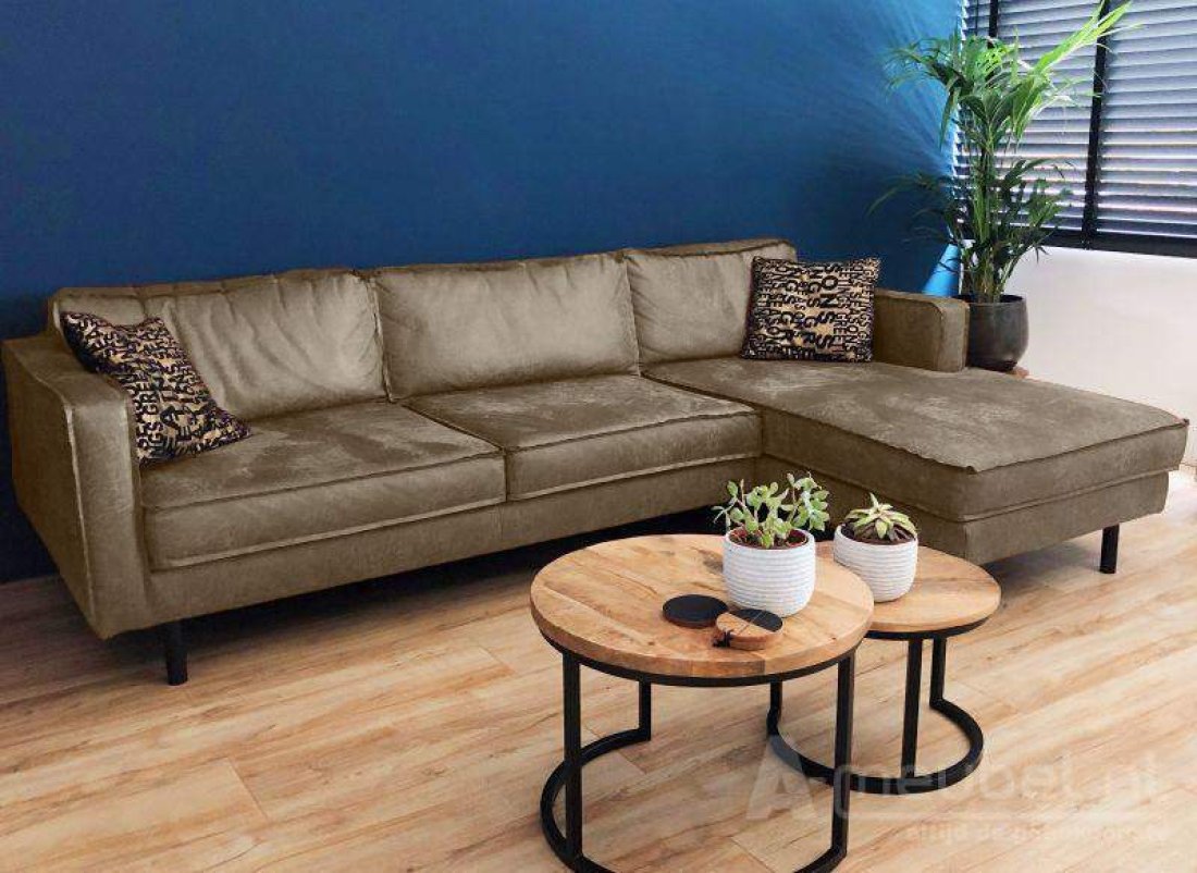 Westervoort Longchair Beige – A-meubel