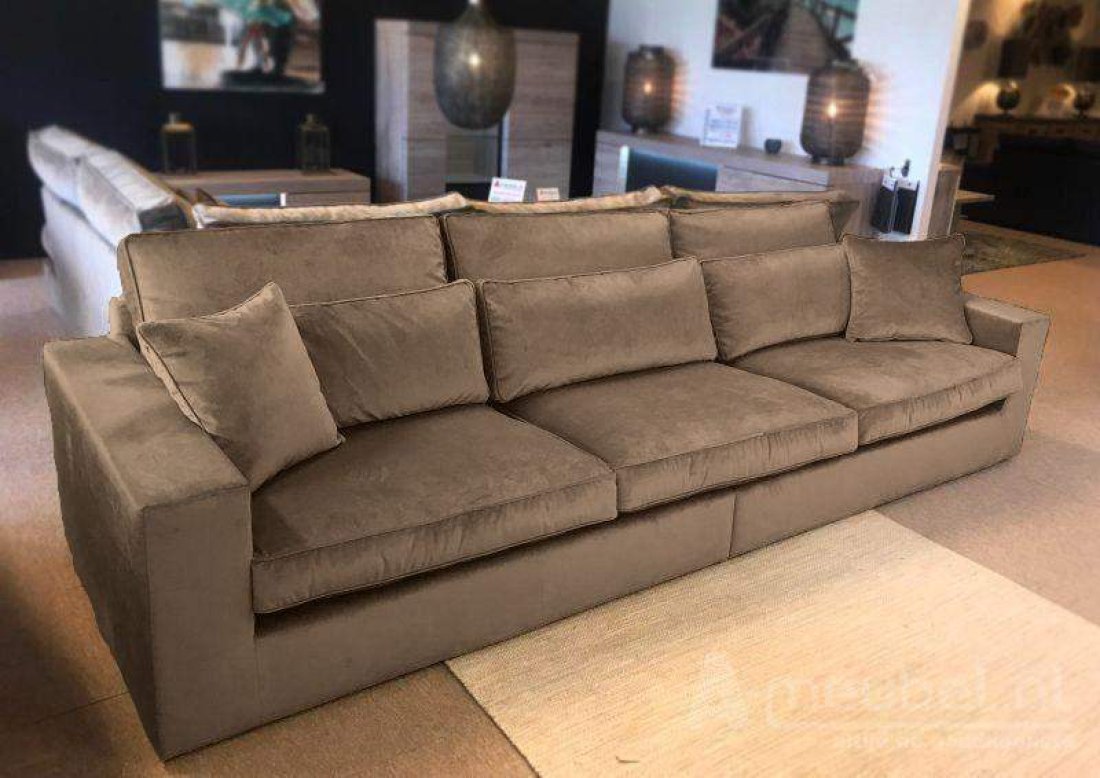 Bank XL Terheijden Taupe – A-meubel