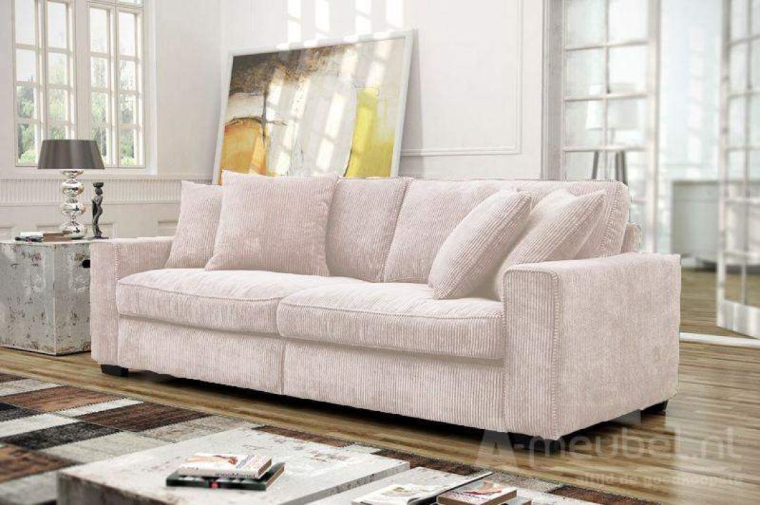 Bankstel Venlo Wit – A-meubel