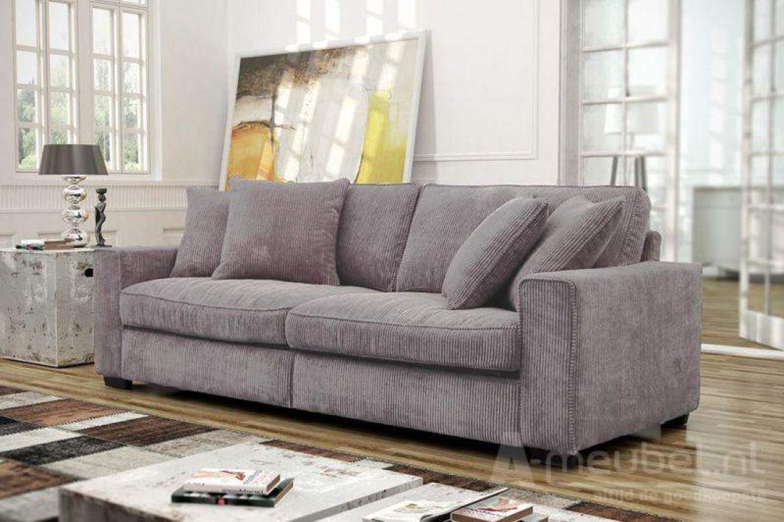 Bankstel Venlo Zilver – A-meubel