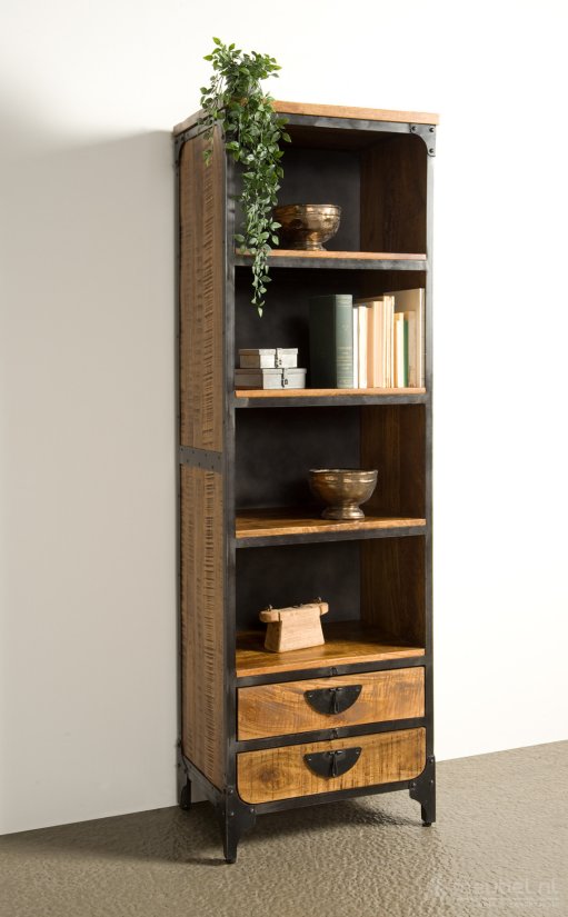 Basto Boekenkast Bruin 60cm – A-meubel