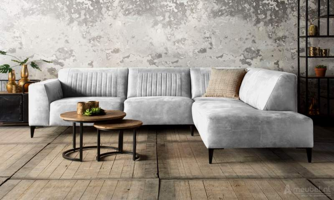 Aspen Hoekbank Wit – A-meubel