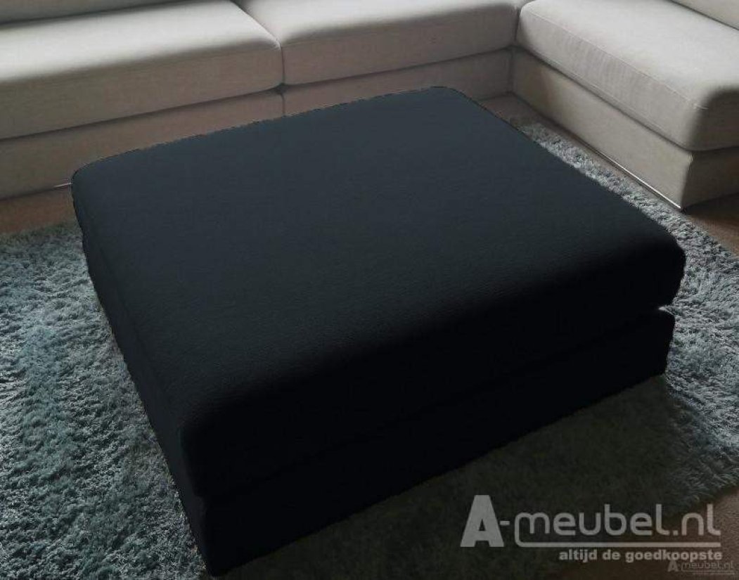 Amersfoort Pouffe 113x103cm Antraciet – A-meubel