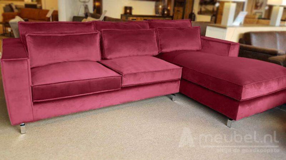 Indijk Longchair Roze – A-meubel