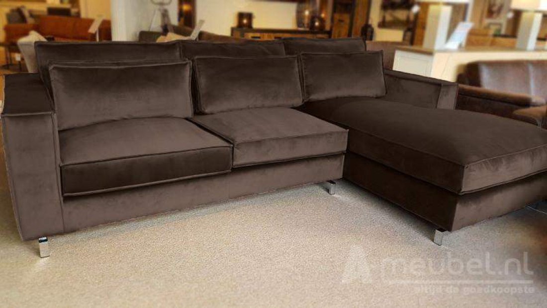 Indijk Longchair Taupe – A-meubel