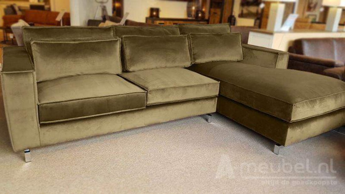 Indijk Longchair Groen – A-meubel