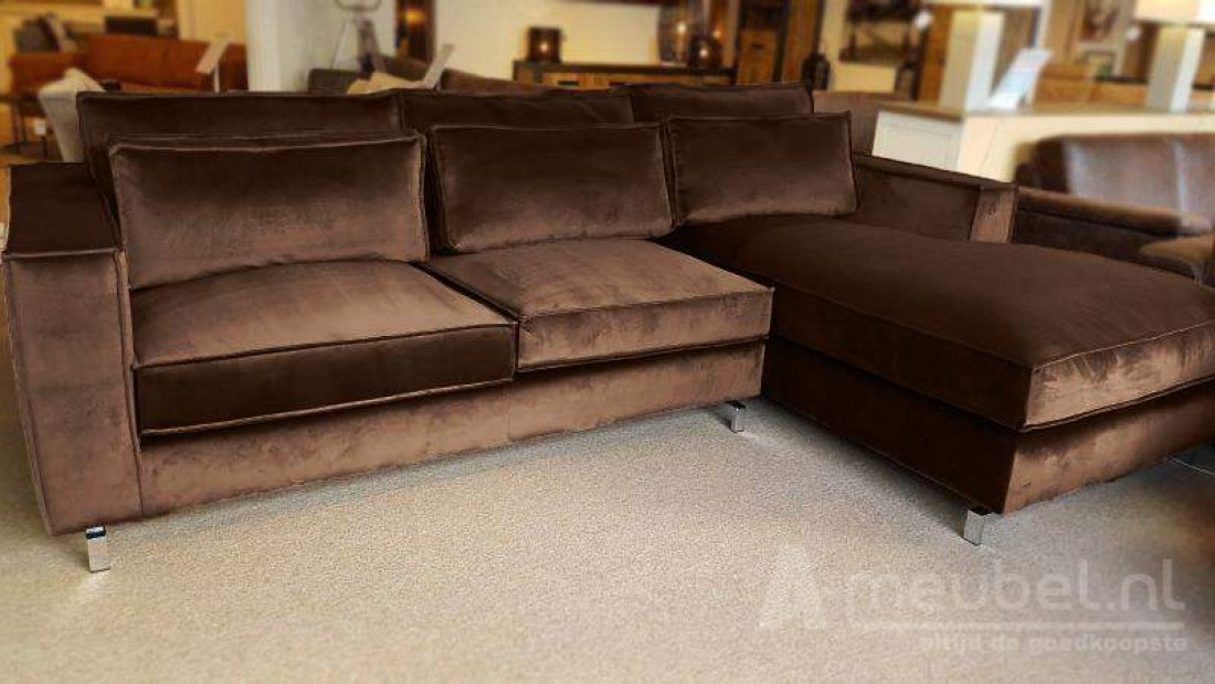 Indijk Longchair Bruin – A-meubel