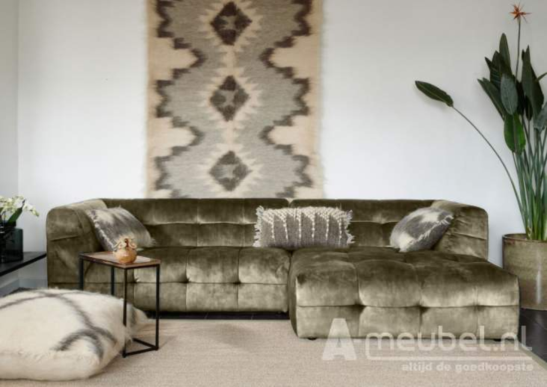 Loungebank Castricum Beige – A-meubel