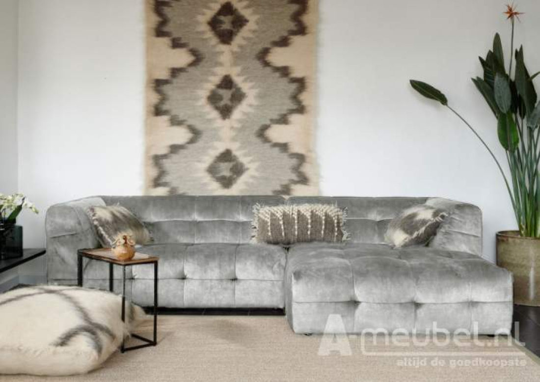 Loungebank Castricum Wit – A-meubel