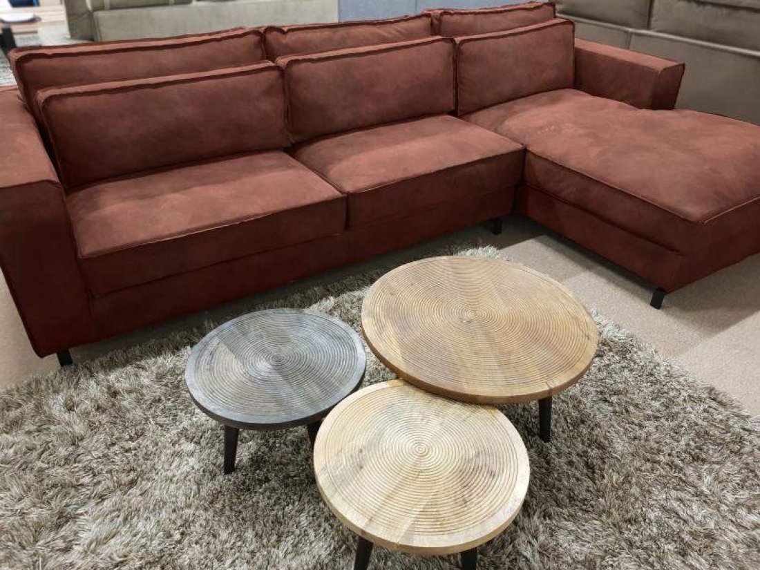 Ilpendam Longchair Taupe – A-meubel
