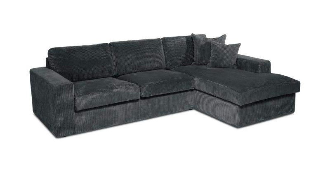 Leiden Longchair Antraciet – A-meubel