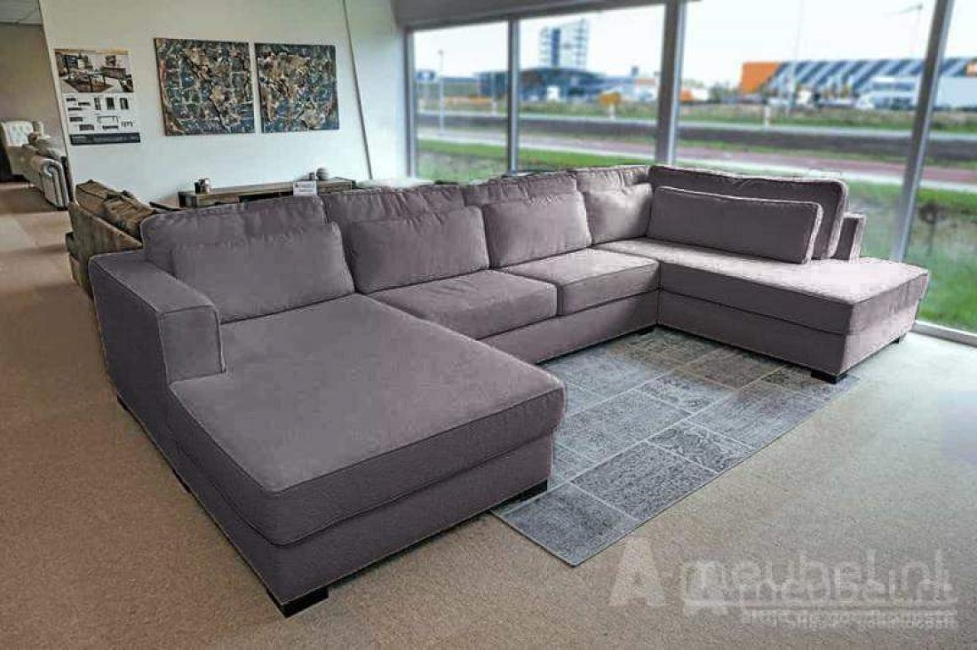 Arnhem U-Bankstel Grijs – A-meubel