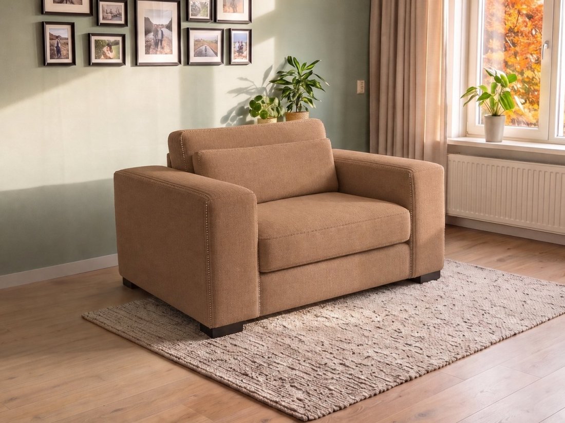 Almere Loveseat – beige loveseat – A-meubel
