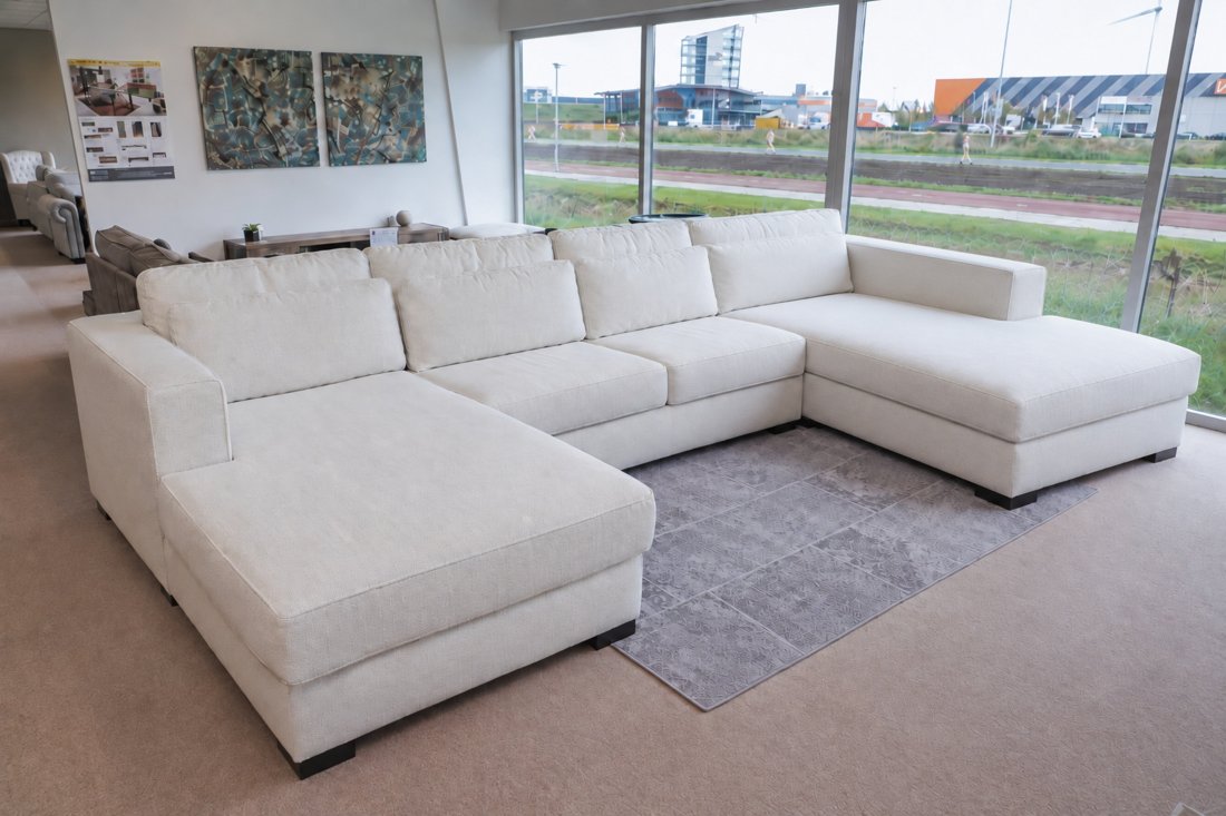 U-bank Arnhem Longchair + 2 Zits + Longchair – A-meubel