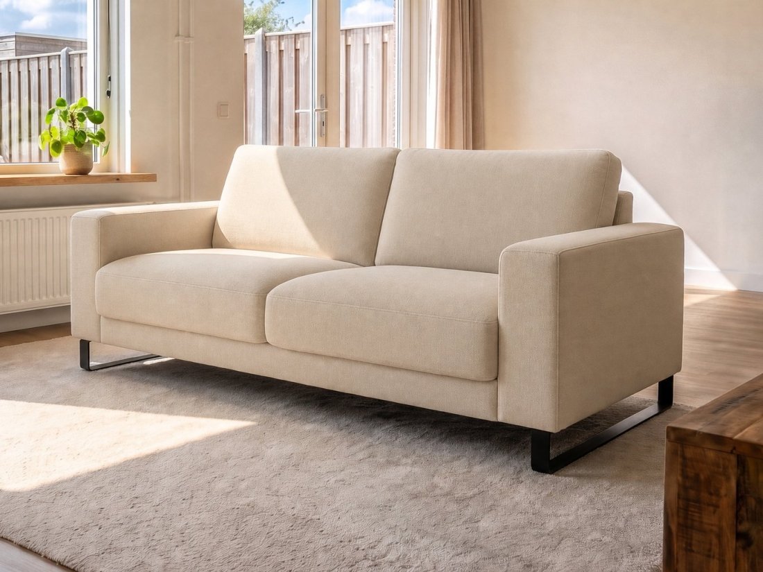 Baarlo 2 Zits in beige – A-meubel