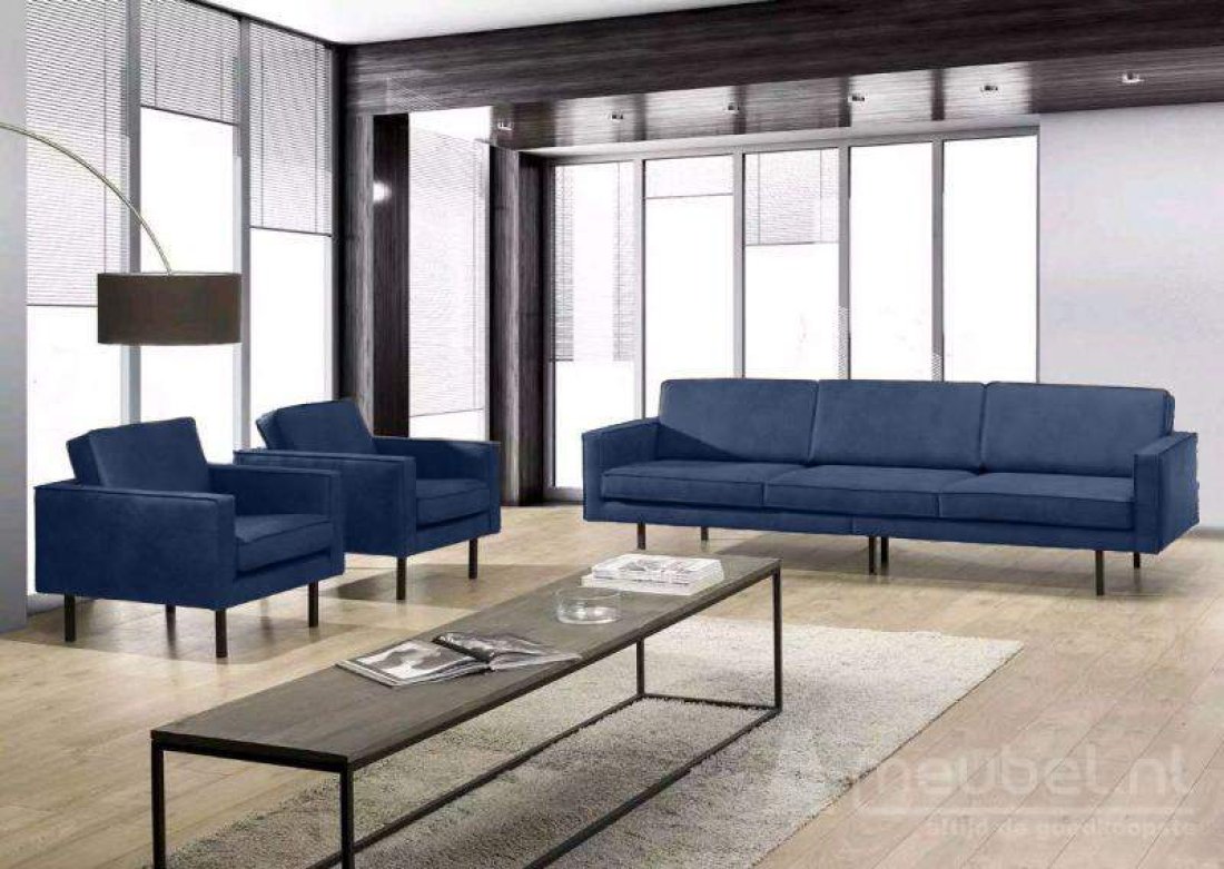 Julianadorp Bankstel Blauw – A-meubel