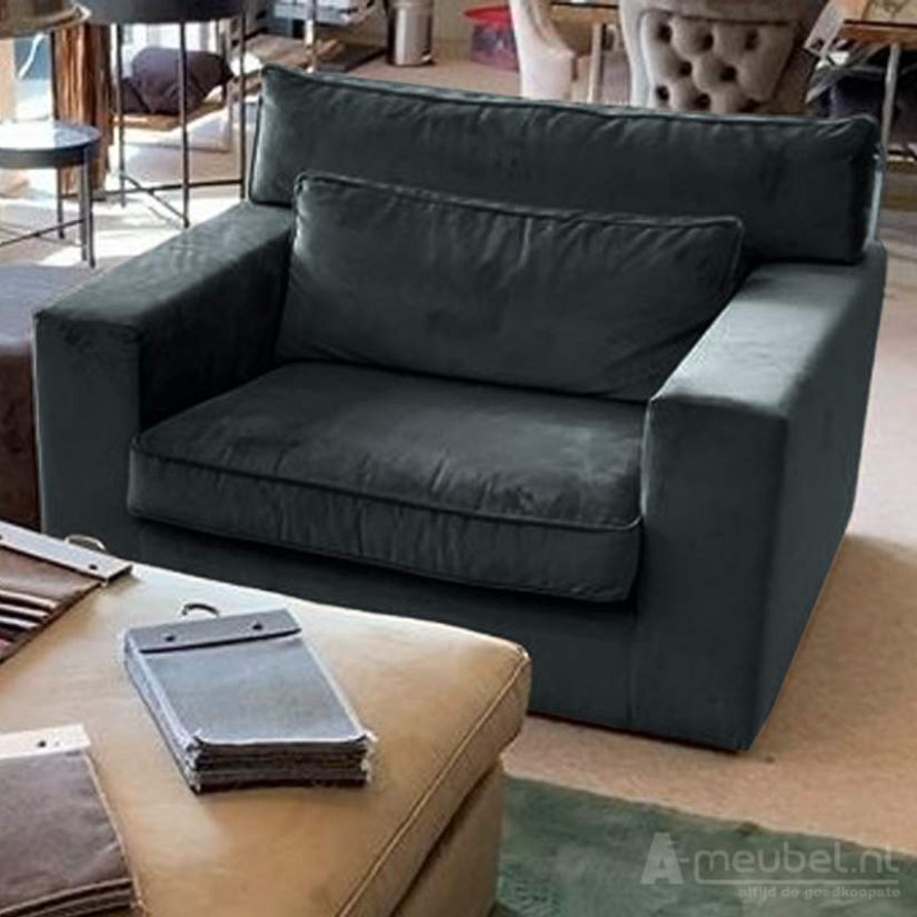 Oudenbosch Loveseat – bruin loveseat – A-meubel