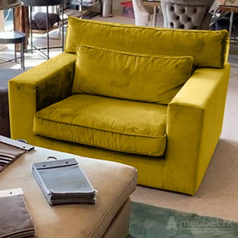Oudenbosch Loveseat – bruin loveseat – A-meubel
