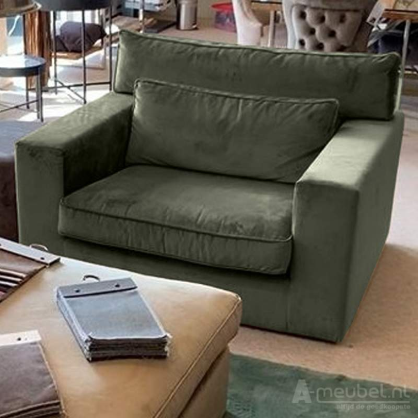 Oudenbosch Loveseat – bruin loveseat – A-meubel
