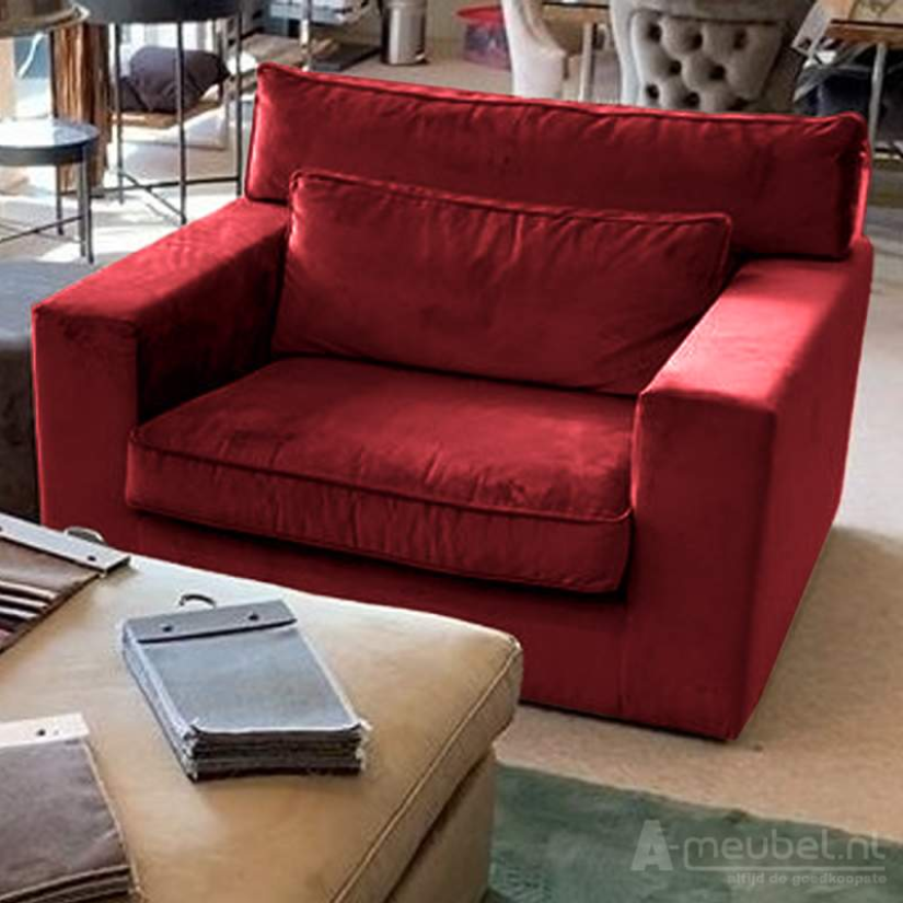 Oudenbosch Loveseat – bruin loveseat – A-meubel