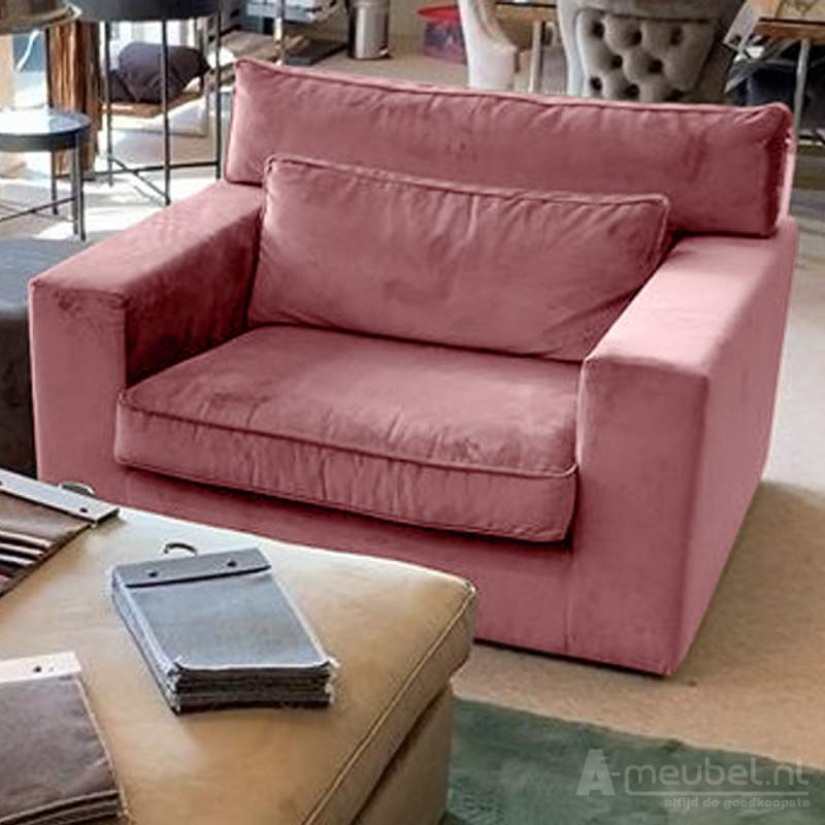 Oudenbosch Loveseat – bruin loveseat – A-meubel