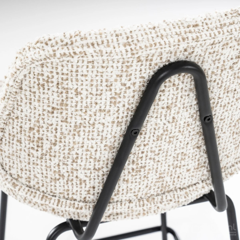 Barstoel Jon - Beige Maywood - 95993 45cm – foto 8 – A-meubel