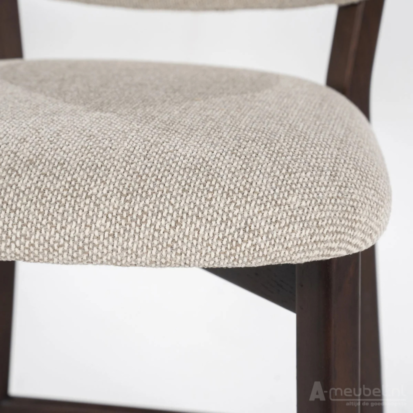 Barstoel Mikky Bruin - Taupe Moon - 96259 53cm – foto 4 – A-meubel