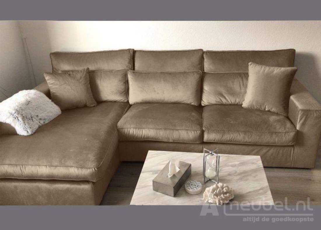 Oudenbosch Longchair Beige – A-meubel