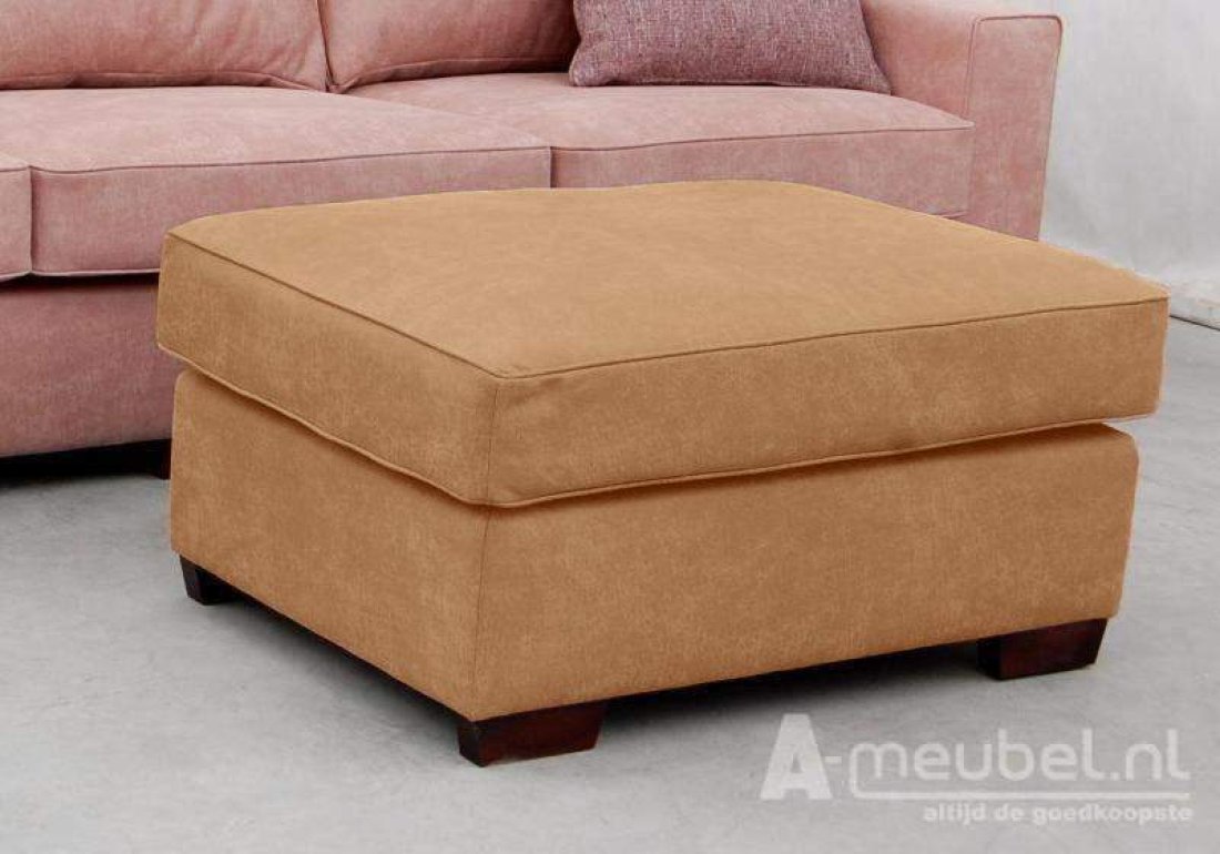 Venlo Hocker Groot Beige – A-meubel