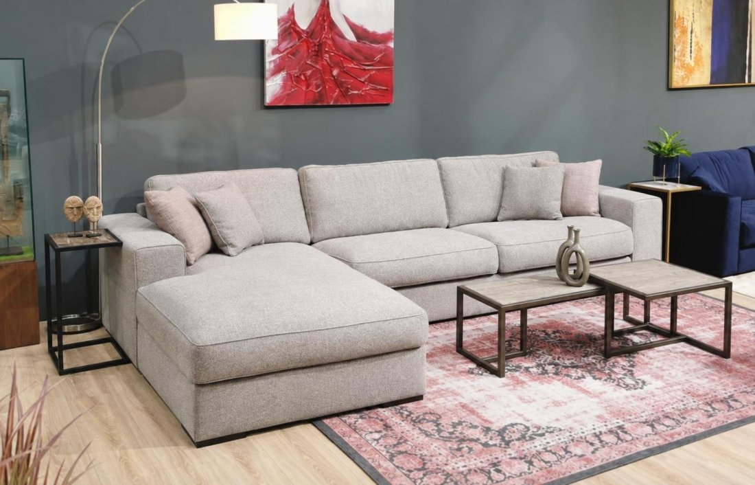 Loungebank Berlicum Longchair + 2.5 Zits – A-meubel