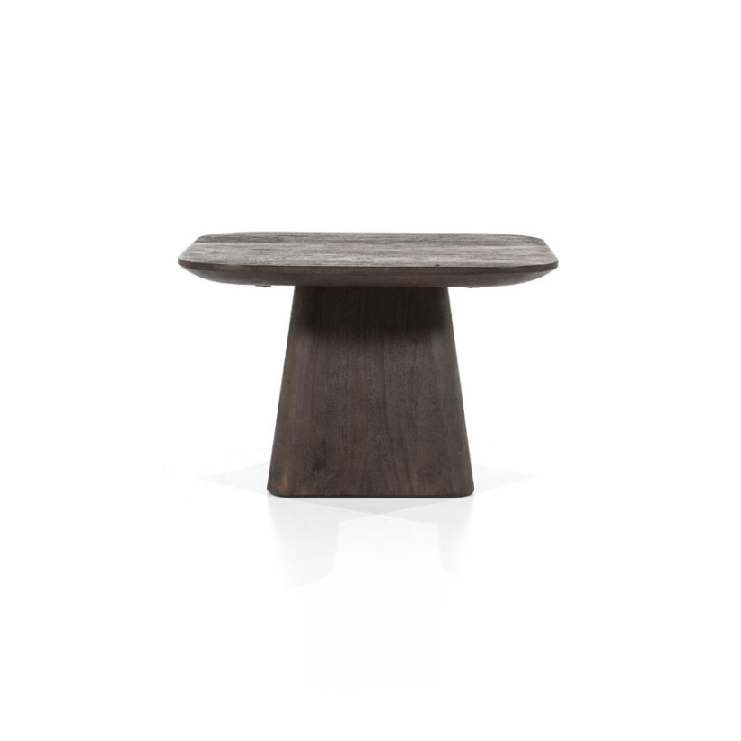 Bijzettafel Aron Vierkant - Bruin - 95765 60cm – A-meubel