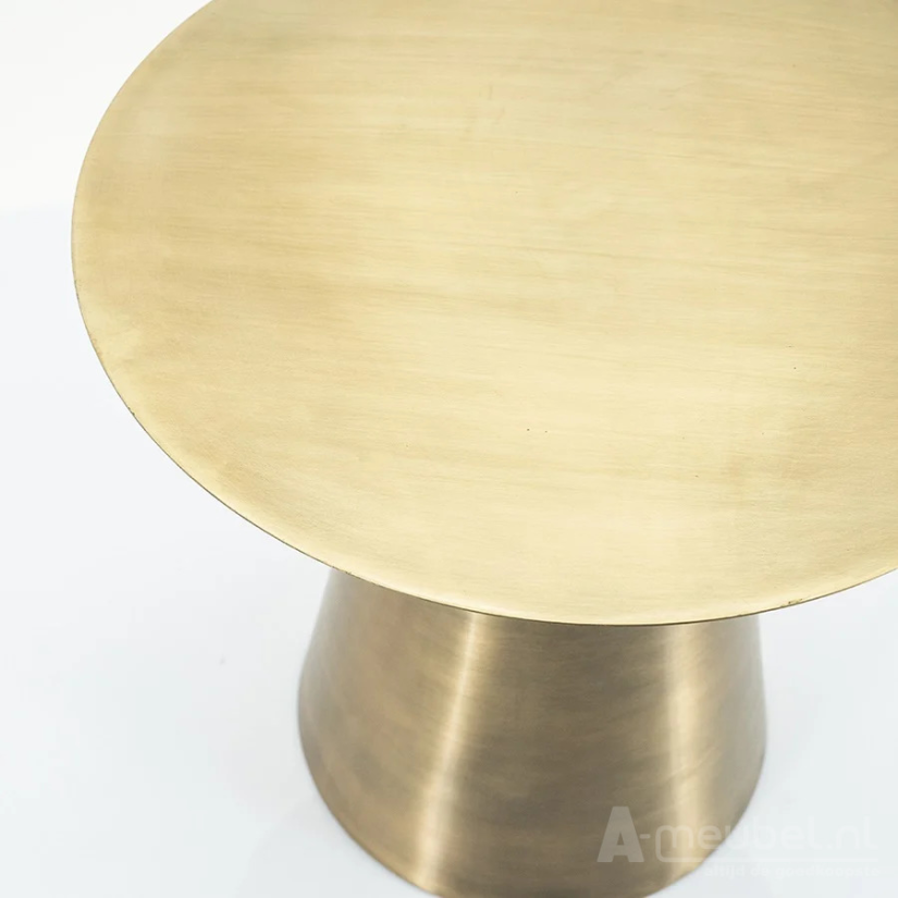 Bijzettafel Mastic 50cm - Goud - 210083 – foto 2 – A-meubel