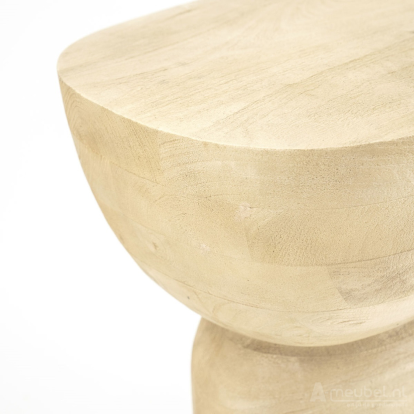 Bijzettafel Cobble - Naturel - 230283 37cm – foto 3 – A-meubel