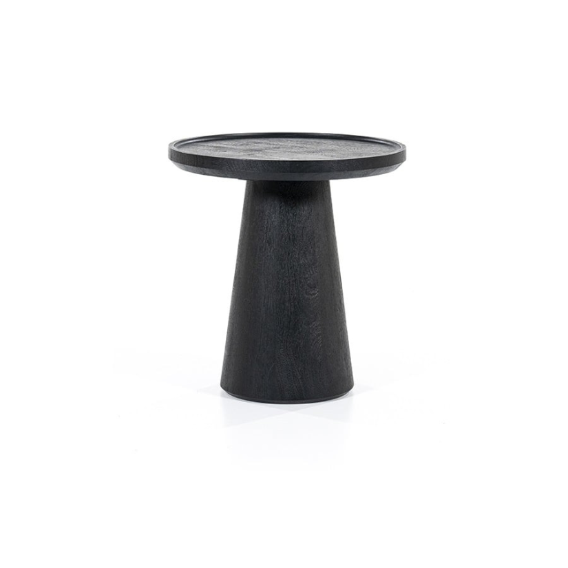 Bijzettafel Ron 46x49 - Zwart - 95651 46cm – foto 2 – A-meubel