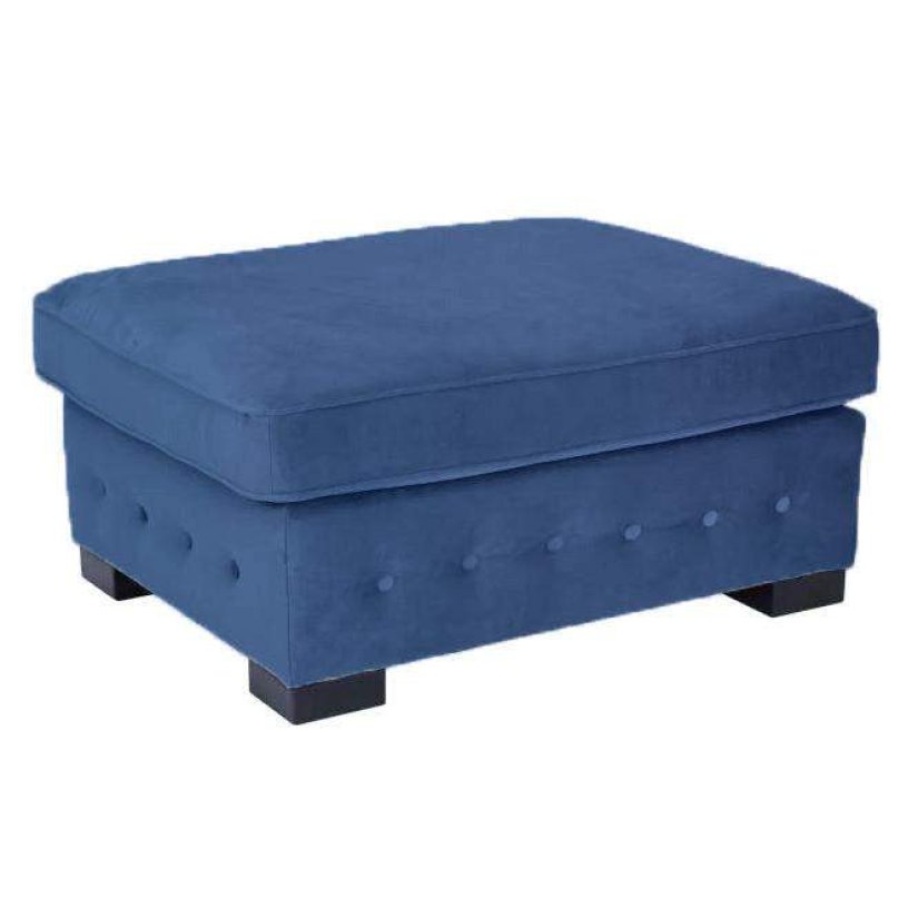 Groenveld Hocker Blauw – A-meubel