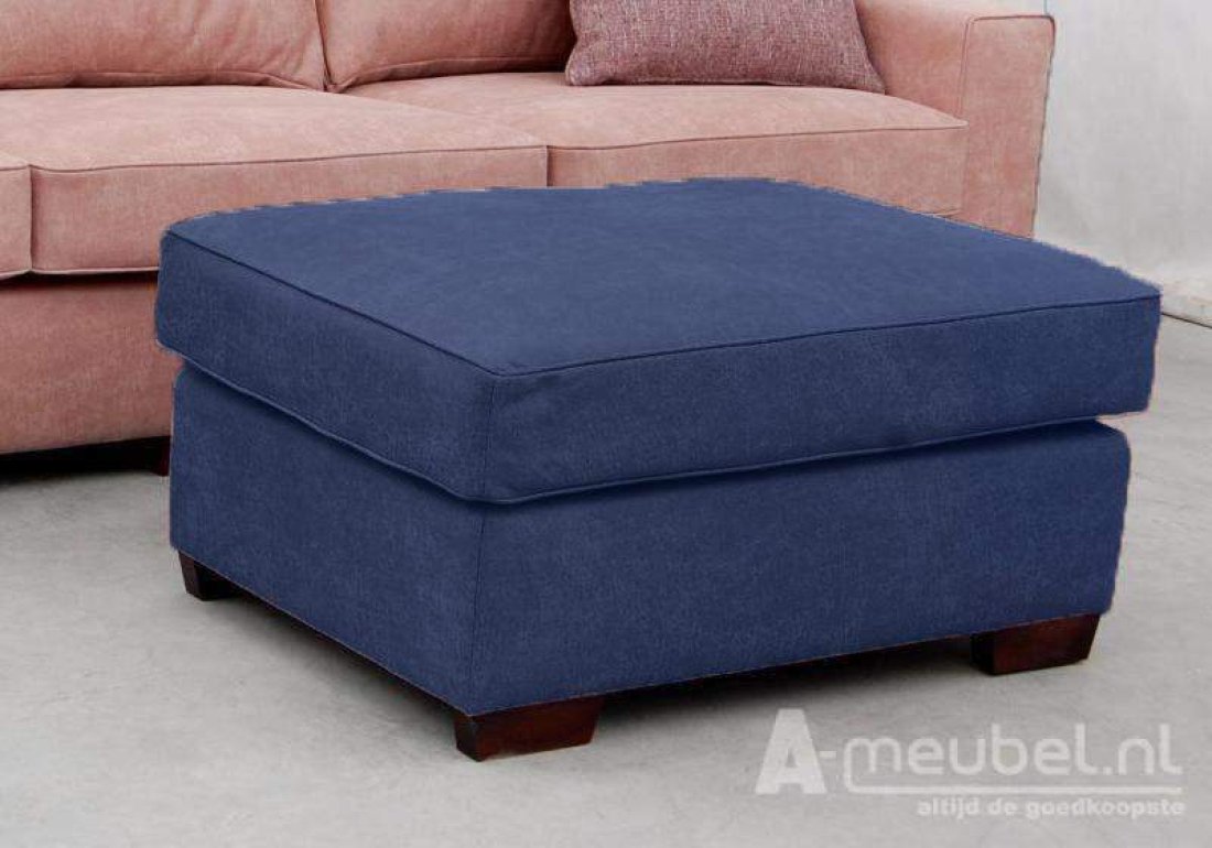 Venlo Hocker Klein Blauw – A-meubel