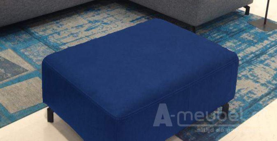 Ter Aar Hocker Blauw – A-meubel
