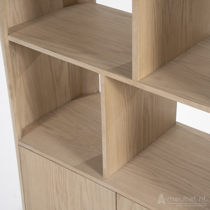 Boekenkast Harvey - Naturel - 96132 90cm – foto 9 – A-meubel
