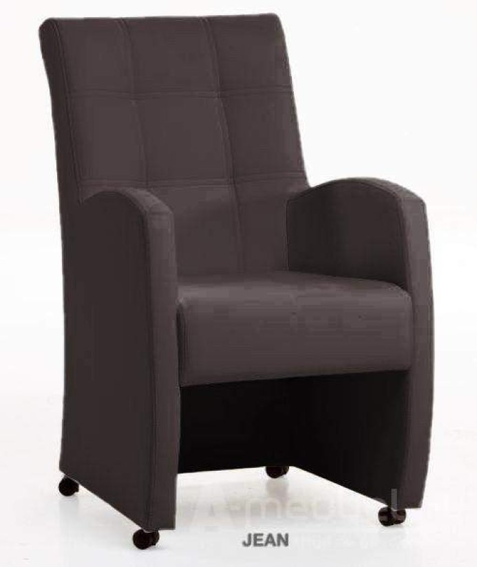 Stoel Jean – wit eetkamerstoel – A-meubel
