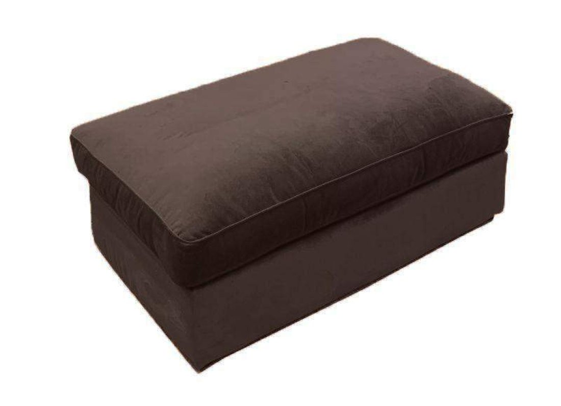 Oudenbosch Hocker B110 x D65 xH42cm Bruin – A-meubel