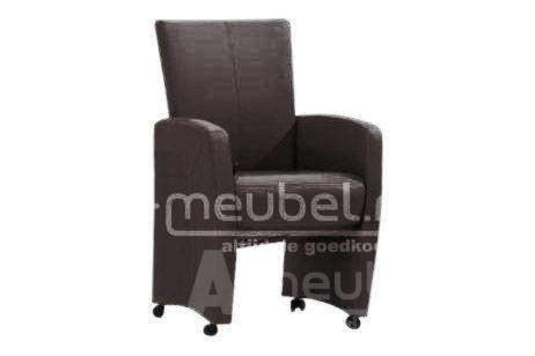 Stoel Carlo – wit eetkamerstoel – A-meubel