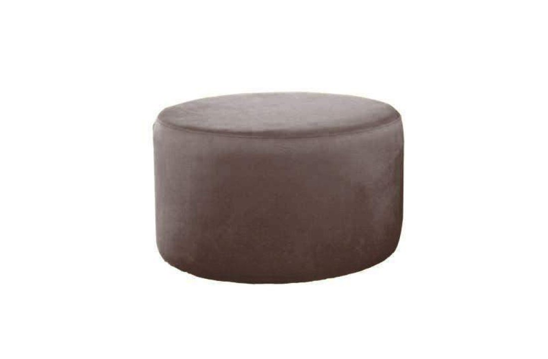 Poef Lexmond 47x47cm Bruin – A-meubel