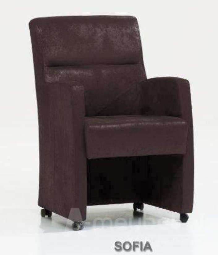 Stoel Sofia – wit eetkamerstoel – A-meubel