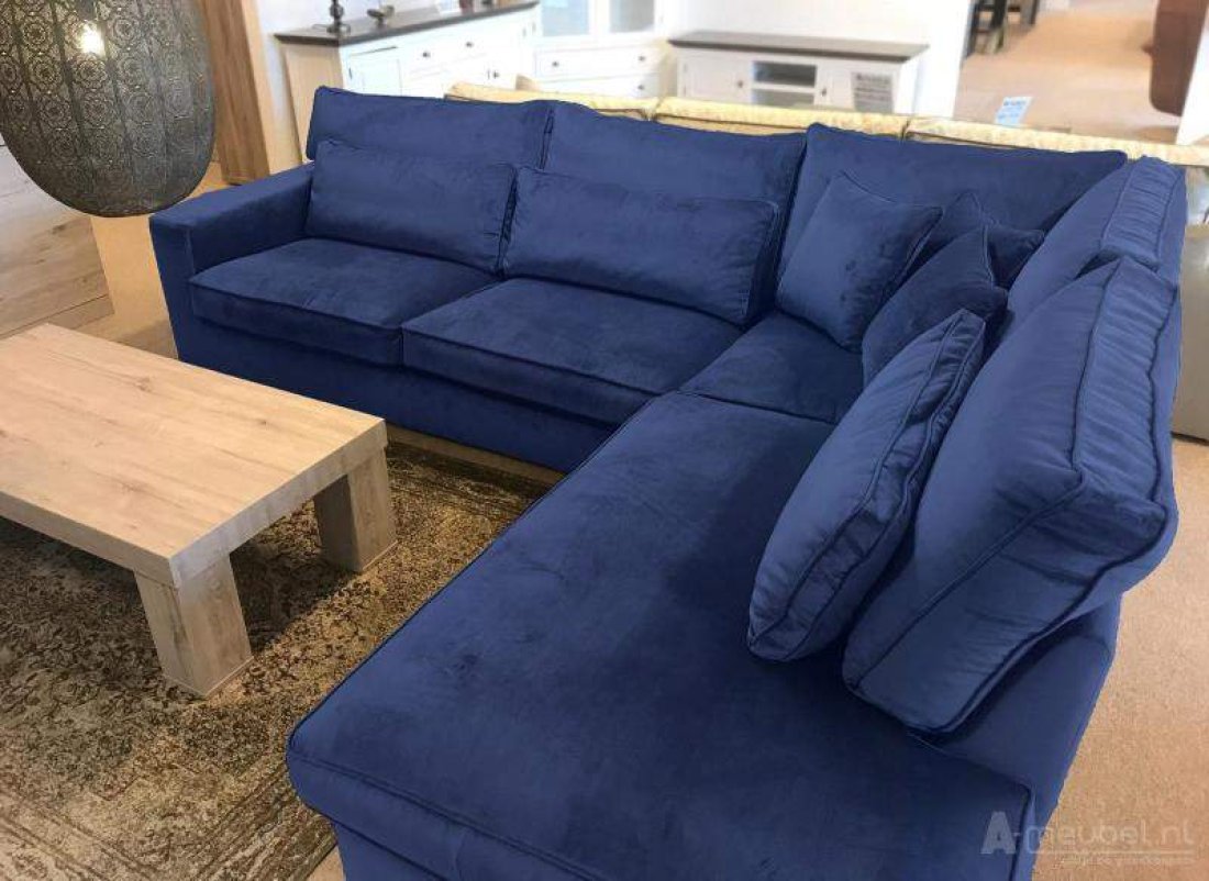 Oudenbosch Loungebank Blauw – A-meubel