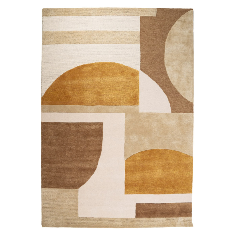 Carpet Kazi 190x290cm - Mustard - 240037 – A-meubel
