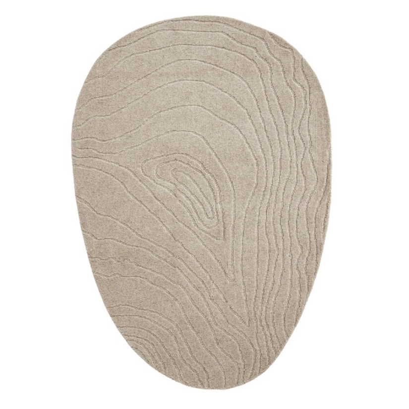 Carpet Pebble - Beige - 221786 190cm – A-meubel